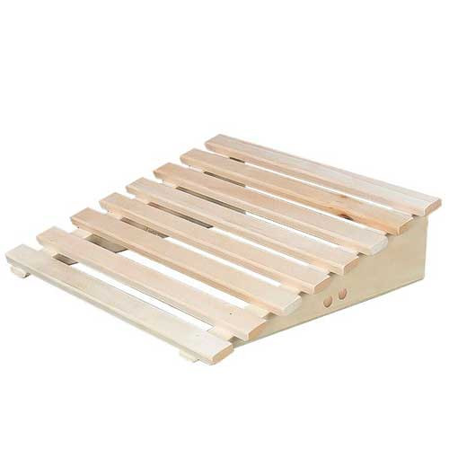 Подголовник жесткий липа для бани в парную