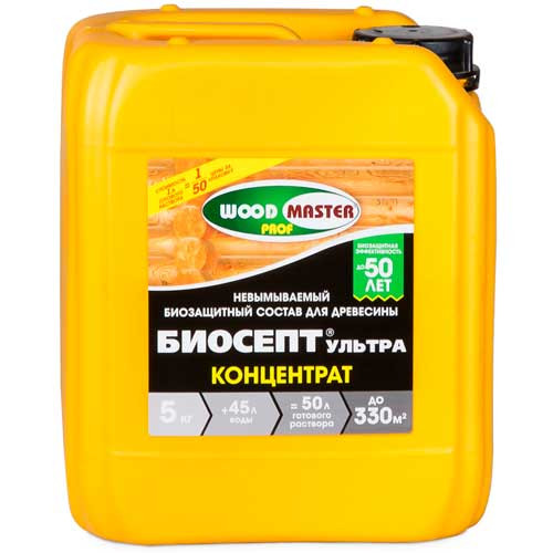БИОСЕПТ-УЛЬТРА 5 КГ антисептический состав РОГНЕДА